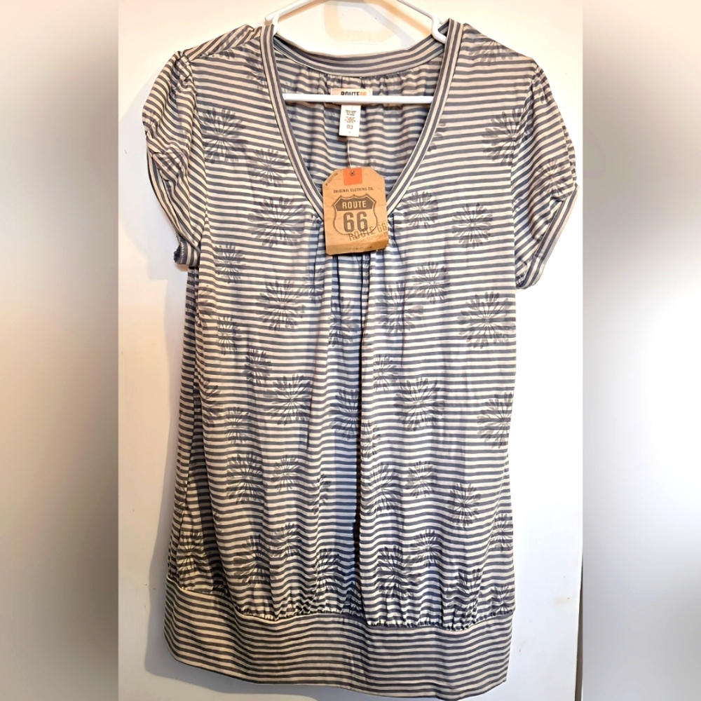 Route 66 Short Sleeve Shirt Size Large